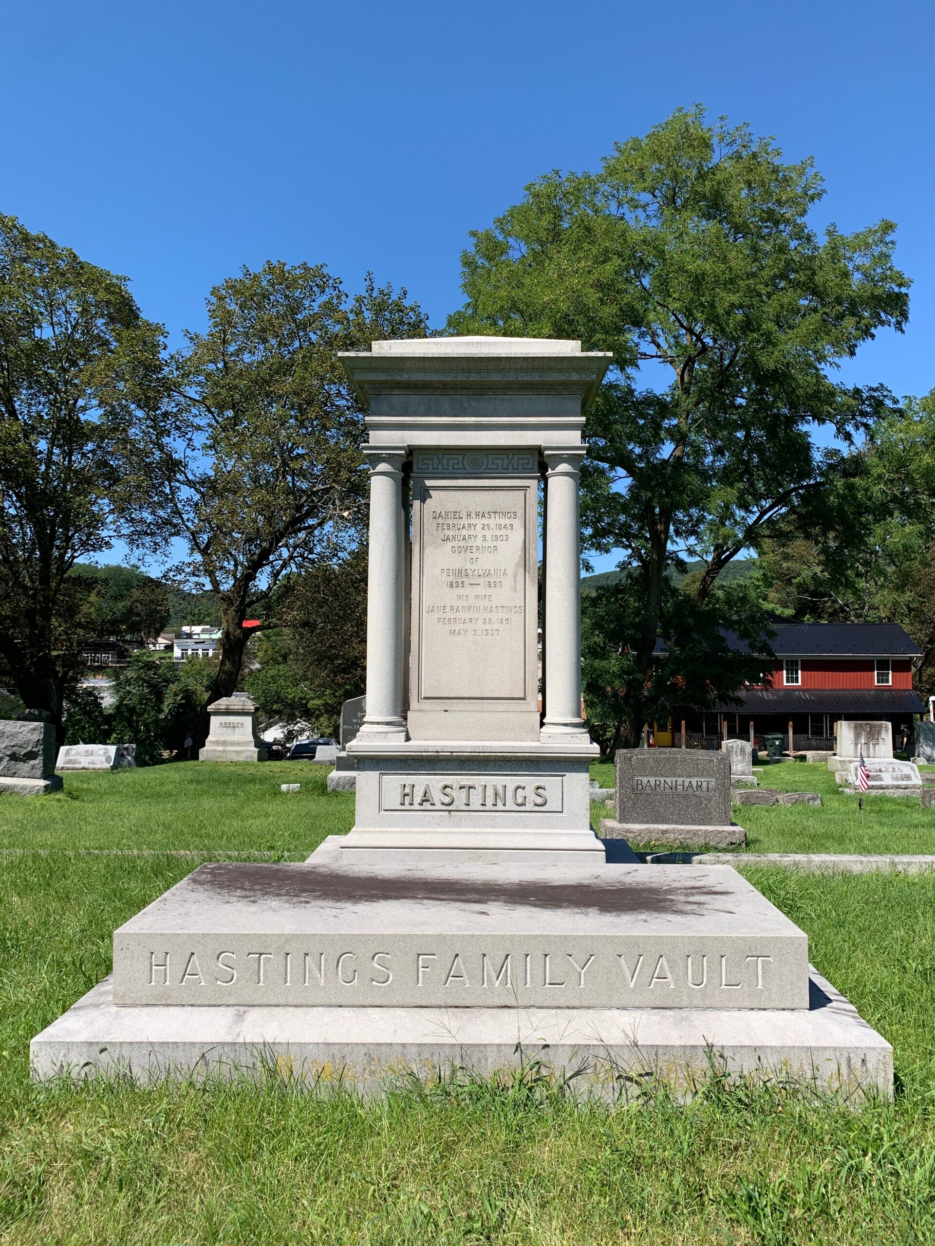 Union Cemetery Centre County Encyclopedia Of History Culture